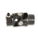 U-Joint Steel Black Zinc 13/16-36 Spline X 3/4 DD Holley