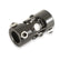 U-Joint Steel Black Zinc 1-48 Spline to 1-DD Holley