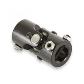 U-Joint Steel Black Zinc 1-48 Spline to 1-DD Holley