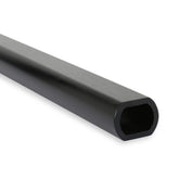 Steering Shaft 1-inch DD X 36-inches Long Black Zinc Finish Holley