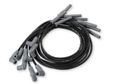 Universal Super Conductor Spark Plug Wire Set LS Engines For GM Gen-Iii Engines Such As The LS1, 3, Or 6, These Wires Are Perfect When You Relocate The Coils. Both 90 Degree And Multi-Angle Boots Are Pre-Crimped MSD Ignition
