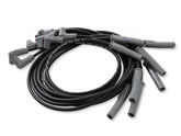 Universal Super Conductor Spark Plug Wire Set LS Engines For GM Gen-Iii Engines Such As The LS1, 3, Or 6, These Wires Are Perfect When You Relocate The Coils. Both 90 Degree And Multi-Angle Boots Are Pre-Crimped MSD Ignition