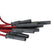 Super Conductor Spark Plug Wire Set Chevy Pickup '96-'99,Dually W/454 For Use On Chevy Trucks '96-'99, Dually W/454, Red Jacket MSD Ignition