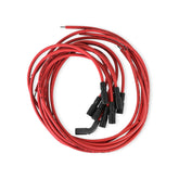 Super Conductor Spark Plug Wire Set Univ. Chevy Lt1 W/Straight Boot For Late Model GM Lt1 Engines Straight Lt1 Boots And Terminals Installed And 90 Degree Spark Plug Boots And Terminals Loose MSD Ignition
