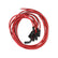 Super Conductor Spark Plug Wire Set Univ. Chevy Lt1 W/Straight Boot For Late Model GM Lt1 Engines Straight Lt1 Boots And Terminals Installed And 90 Degree Spark Plug Boots And Terminals Loose MSD Ignition