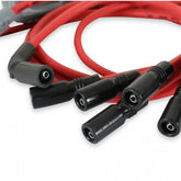 Super Conductor Spark Plug Wire Set Fits Chevy Tahoe, Sub.Vort. V8, '96-'97 For Use On Chevy Tahoe, Suburban, Vortech V8, '96-'97, Red Jacket MSD Ignition