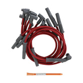 Super Conductor Spark Plug Wire Set Dodge Ram, '94-'97, 318-360 For Use On Dodge Ram 318,-360 Engines, '94-'97, Red Jacket MSD Ignition