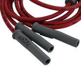 Super Conductor Spark Plug Wire Set Ford Mustang 3.8L, V6, '94-'98 For Use On '94-'98 Ford Mustang 3.8L, V6, Red Jacket MSD Ignition