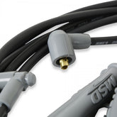Wire Set Sc Blk, Chry. 383-440 Hei For MSD Dist. For Use On Chrysler 383-440 Hei With MSD Distributor, Black Jacket MSD Ignition