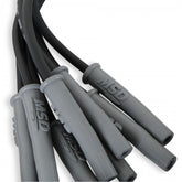 Wire Set Sc Blk, Chry. 383-440 Hei For MSD Dist. For Use On Chrysler 383-440 Hei With MSD Distributor, Black Jacket MSD Ignition