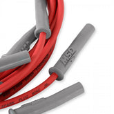 Super Conductor Spark Plug Wire Set Chry. 383-440 Hei For MSD Dist. For Use On Chrysler 383-440 Hei With MSD Distributor, Red Jacket MSD Ignition