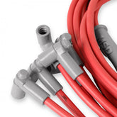 Super Conductor Spark Plug Wire Set Chry. 383-440 Hei For MSD Dist. For Use On Chrysler 383-440 Hei With MSD Distributor, Red Jacket MSD Ignition