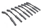 Wire Set Black Sc, GM LS1, Vette/Camaro, '97-On For Use On GM LS1 Engines, Corvette, Camaro, '97-On, Black Jacket MSD Ignition