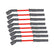 Super Conductor Spark Plug Wire Set GM LS1, '97-On, Vette, Camaro For Use On GM LS1 Engines, Corvette, Camaro, '97-On, Red Jacket MSD Ignition