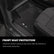 Husky Liners 19-23 Chevrolet Silverado 1500 CC X-Act Contour Front & Second Seat Floor Liners
