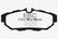 EBC 10-14 Ford Mustang 3.7 Yellowstuff Rear Brake Pads