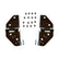 Rugged Ridge 76-95 Jeep CJ / Jeep Wrangler Stainless Steel Windshield Hinges