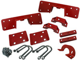 Suspension Engineering Silverado & Sierra 6" Drop Rear Flip Kit | 1999-2006 (Red or Black)  33-1041