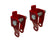 Suspension Engineering Silverado & Sierra Rear Shock Extensions | 1999-2006 (Red or Black) 33-1046