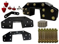 Suspension Engineering 1988-1998 Silverado & Sierra C1500 High Clearance C-Notch Kit (Under Bed) 33-1065-BK