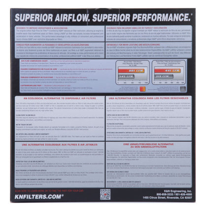 K&N Drop-In Air Filter | 1981-2003 Rodeo, Passport & Cresta & more | E-2605-1