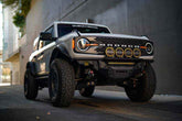 DV8 Offroad 7in Halo Elite Round Light w/ Accent Halo - White/Amber