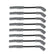 Black Sc Wire Set Gen V Lt1/Lt4 Corvette '14-On, Truck '15-On, Camaro Ss '16-On For Use On GM Lt1/Lt4 Gen V Engines, '14-On, Black Jacket MSD Ignition