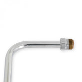 Fuel Line Chrome for Model 4160 Carburetor 5/8-18 Inverted Flare Inlet 8-21/32 Center to Center Holley