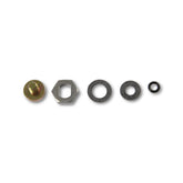 Black Needle & Seat Adjusting Nut & Lock Screw Kit Black Replacement Needle and Seat Lock Screw and Adjustment Nut for Carburetors with Black Hardware Works with All Carburetors with an Adjustable Needle and Seat Holley