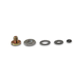 Needle and Seat Hardware Kit Gold Needle & Seat Adjusting Nut & Lock Screw Holley