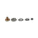 Needle and Seat Hardware Kit Gold Needle & Seat Adjusting Nut & Lock Screw Holley