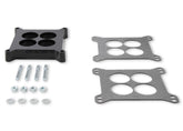 Phenolic Carburetor Spacer 1 Inch 4 Hole Center Fits Holley 4150-4160, Carter, Edelbrock and Other Square Bore Mounting Flange 4-Barrel Carburetors Mr Gasket