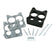 Phenolic Carburetor Spacer Kit 1 Inch 4 Hole Center Fits Quadrajet 4-Barrel Carburetors Mr Gasket