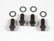 Header Bolts 3/8-16 x 3/4 Inch Mini Hex Head Black Oxide Fits AMC 290-401, Chevrolet Small Block 262-400, Chrysler 383-440 except Hemi, Pontiac 326-455, Oldsmobile 330-455 Mr Gasket
