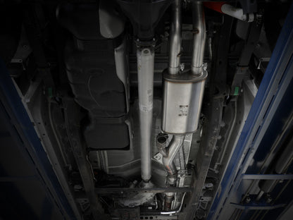 aFe Power Gemini XV 4in to Dual 3in 304 Stainless Steel Cat-Back Exhaust with Cutout 19-21 GM Silverado/Sierra V8-6.2L | 49-34140