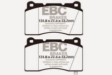 Load image into Gallery viewer, EBC 09+ Hyundai Genesis Coupe 2.0 Turbo (Brembo) Yellowstuff Front Brake Pads