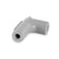 90 Degree Spark Plug Boot, Gray Silicone, 100Each 100 Qty 90 Degree Gray Silicone Spark Plug Boots MSD Ignition