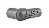 Boots, 90 Degree Nipple, GM Hei, 50Ea Spark Plug Boots, 90 Degree With GM Hei Nipple, Gray Silicone, 50Ea MSD Ignition