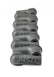 Boots, 90 Degree Nipple, GM Hei, 50Ea Spark Plug Boots, 90 Degree With GM Hei Nipple, Gray Silicone, 50Ea MSD Ignition