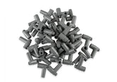 Boots, 90 Degree Nipple, GM Hei, 50Ea Spark Plug Boots, 90 Degree With GM Hei Nipple, Gray Silicone, 50Ea MSD Ignition