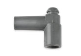 Boots, 90 Degree Nipple, GM Hei, 50Ea Spark Plug Boots, 90 Degree With GM Hei Nipple, Gray Silicone, 50Ea MSD Ignition