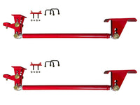 Suspension Engineering 2015-2024 F150 Traction Bars (Flipped Axle Position) (Red or Black) 35-1006-L