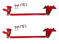 Suspension Engineering 2015-2024 F150 Traction Bars (Standard or Flipped Axle Position) (Red or Black) 35-1006