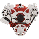 CVF Racing 350-WRAPTOR-EWP Wraptor All-Inclusive Serpentine System with Electric Water Pump, Polished or C3