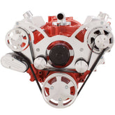 CVF Racing 350-WRAPTOR-EWP Wraptor All-Inclusive Serpentine System with Electric Water Pump, Polished or C3