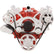 CVF Racing 350-WRAPTOR-EWP Wraptor All-Inclusive Serpentine System with Electric Water Pump, Polished or C3