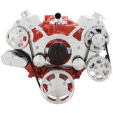 CVF Racing 350-WRAPTOR-EWP Wraptor All-Inclusive Serpentine System with Electric Water Pump, Polished or C3