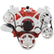 CVF Racing 350-WRAPTOR-EWP Wraptor All-Inclusive Serpentine System with Electric Water Pump, Polished or C3