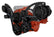 CVF Racing Black Diamond Wraptor wide mount serpentine system for Small Block Chevy 283, 302, 305, 327, 350 or 400, BD-350W-WRAPTOR