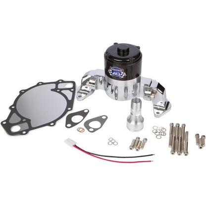 CVF Racing chrome billet aluminum electric water pump for Ford 351C, 351M and 400, 351C-EWP